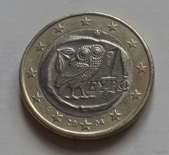 1 евро, Греция 2004 г.