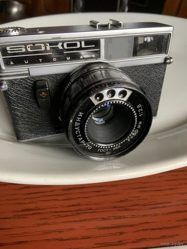 Экспортный "Сокол"-1966-1978г.в родном кофре, вспышкой, кронштейном и инструкцией!!!  Выпуск всего 226 600 аппаратов-мизер для СССР! Один из самых дорогих аппаратов того времени.