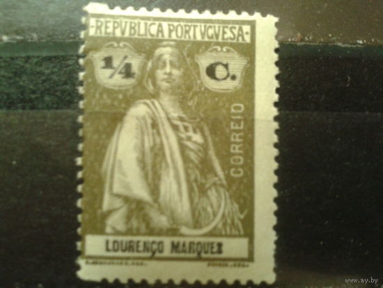 Лоренцо Маркеш, колония Португалии, 1914 Церера - богиня плодородия