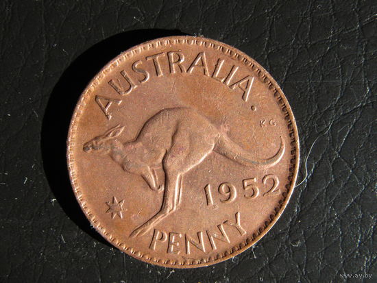 Австралия. Пенни. 1952. С 20 копеек. Распродажа коллекции. Смотрите другие лоты.