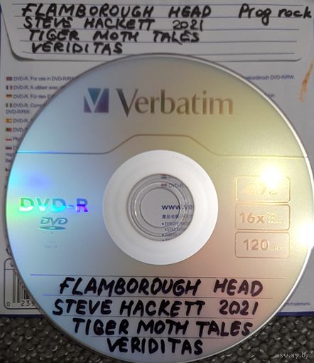 DVD MP3 дискография FLAMBOROUGH HEAD, TIGER MOTH TALES, VERIDITAS - 1 DVD
