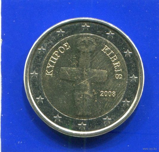 Кипр 2 евро 2008