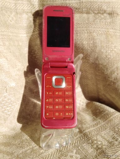 SAMSUNG GT-C3520 ШИКАРНАЯ РАСКЛАДУШКА В РОЗОВОМ ЦВЕТЕ