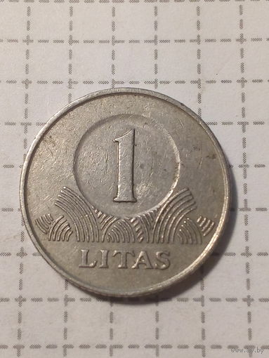 1 лит Литва 2001 год