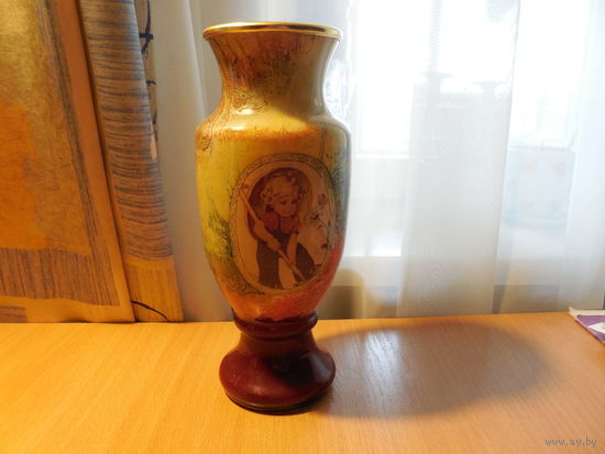 Ваза.Стекло СССР.