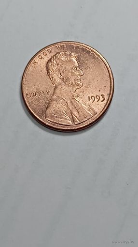 США 1 цент 1993 года .