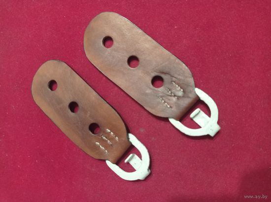 Доп.хлястики с оригинальными крюками в ранец Вермахта, СС