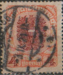 Марка из серии 1921г. Австрия "Герб"