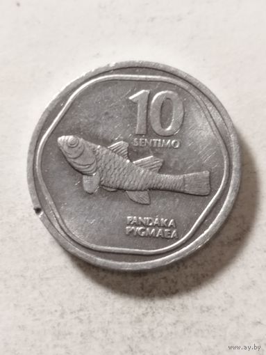 Филиппины 10 сентим 1993