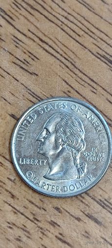 25 центов США 2007 Юта