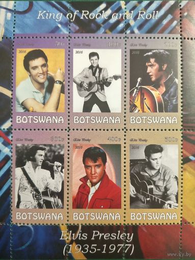 Ботсвана 2016. Элвис Пресли 1935-1977