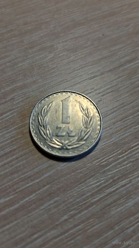 Польша 1 злотых 1985 год