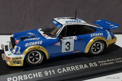 Porsche 911 Carrera RS Rallye Monte Carlo 1978 J.P Nicolas – V. Laverne