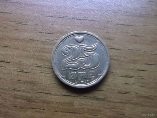 Дания 25 эре 1996
