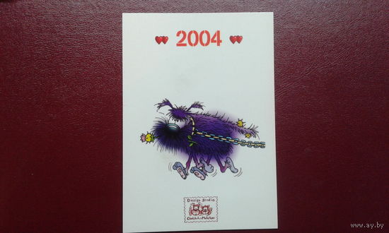 Календарик карманный 2004 г.