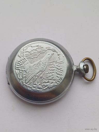 Все лоты с 1р.Карманные часы Глухарь тикают