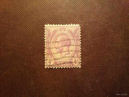Малайские штаты  1913 г.Стрейтс Сетлментс.Король Георг V./51а/