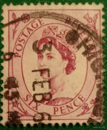 Великобритания 1952. Королева Елизавета II