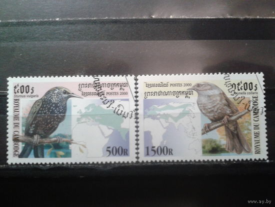 Камбоджа 2000 Птицы