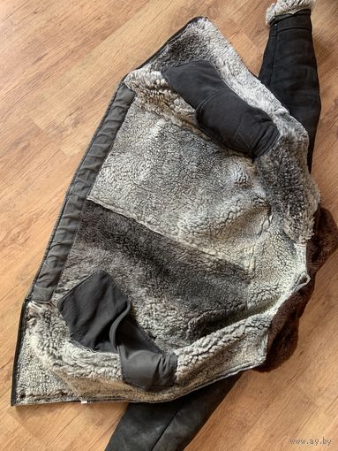 РЕДЧАЙШАЯ в размере 54-4 и супер сохране ОРИГИНАЛЬНАЯ !!!нагольная куртка советских космонавтов и пилотов истребительной авиации!