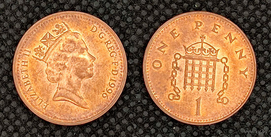 1 пенни 1996, Великобритания