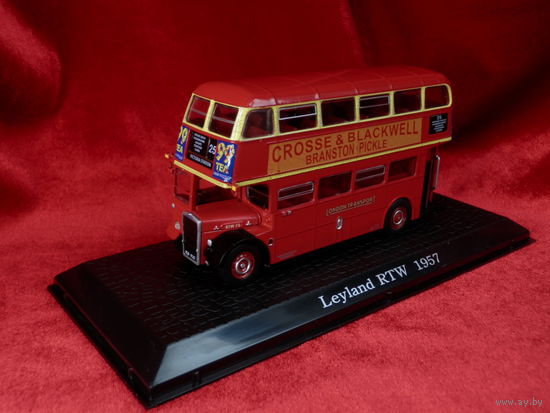 Автобус Layland RTW 75, 1957 г,  1:72
