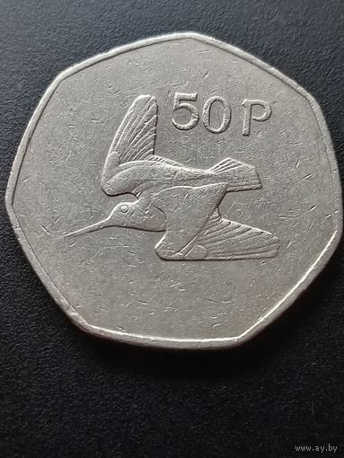 Ирландия 50 пенсов 1977 г.
