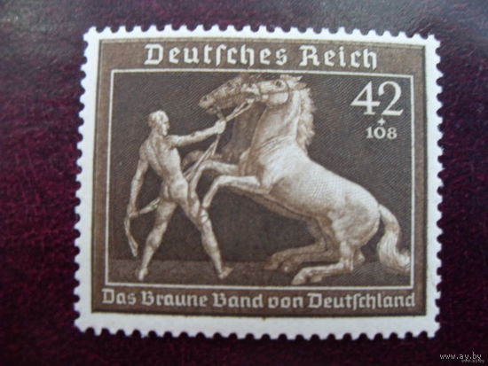 DR 1939 Рейх. Германия. Mi.699 MNH (Mi.-80 euro) лошадь
