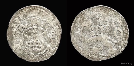ПРАЖСКИЙ ГРОШ КОРОЛЯ ВАЦЛАВА IV (1378-1419 г.г.)