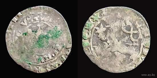 ПРАЖСКИЙ ГРОШ КОРОЛЯ ВАЦЛАВА IV (1378-1419 г.г.)