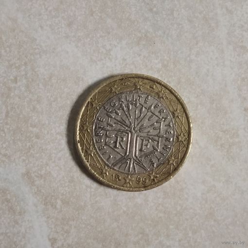 1 евро 1999 Франция