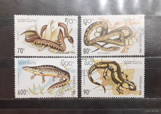 Лаос. 1994 год. Фауна. Рептилии (1121)
