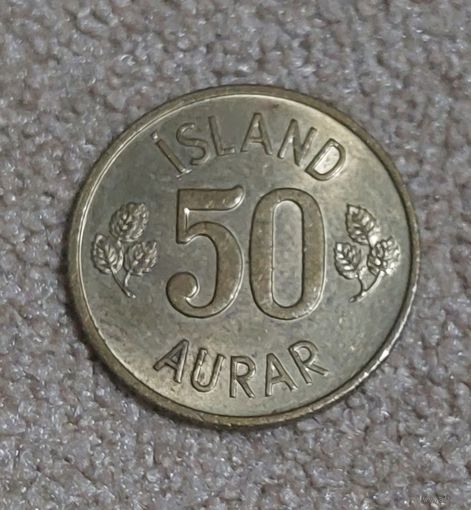 Исландия 50 эйре, 1973 UNC