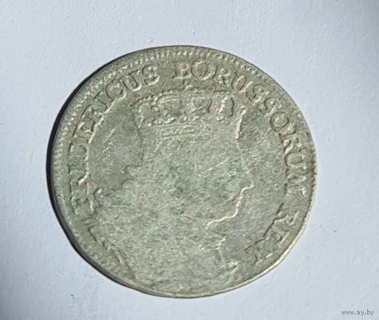 6 грошей 1757 год