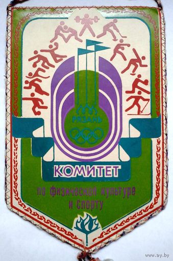 W: Вымпел No 7 "Комитет по физо и спорту" г.Рязань