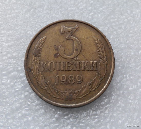 3 копейки 1989 СССР #07