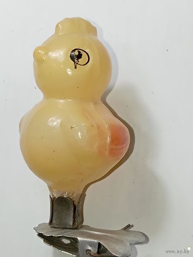 Ёлочная игрушка -  Цепленок , СССР