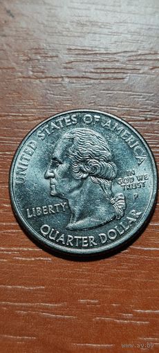 США Штаты и территории 25 центов (квотер) северная Каролина 2001