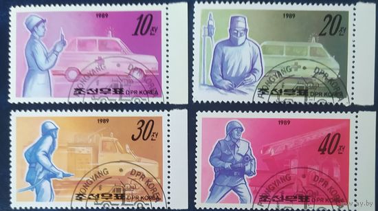 КНДР 1989 спасатели.
