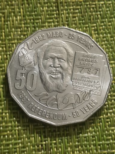 Австралия 50 центов 2017 Годовщина Референдума