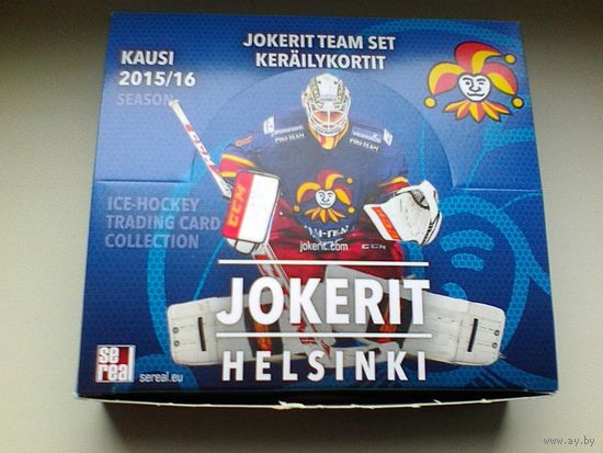 Коробка от Блока Хоккейных Карточек.
