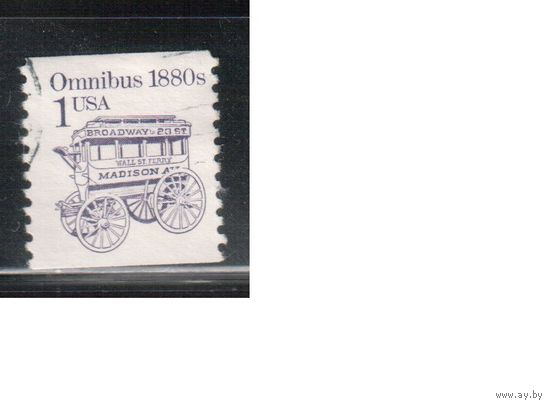 США-1986, (Мих.1860), гаш., Стандарт, Транспорт, (одиночка)