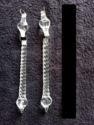 Висюльки подвески для люстры бра светильника 2 шт одним лотом