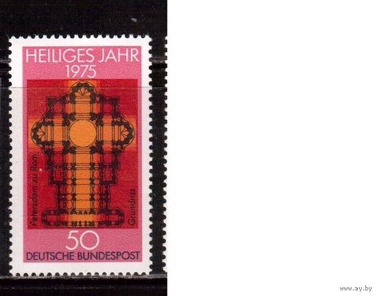 Германия(ФРГ)-1975,(Мих.834), ** , Религия