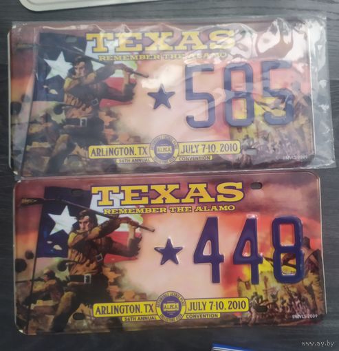 Номер сша Пенн или Техас