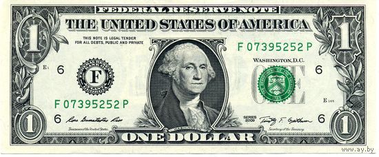 1 доллар США 2009 F.