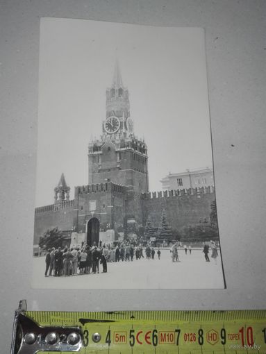 Старое фото очередь в Мавзолей.