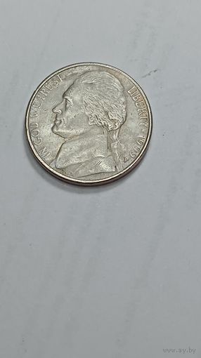 США 5 центов 1999 года . Р