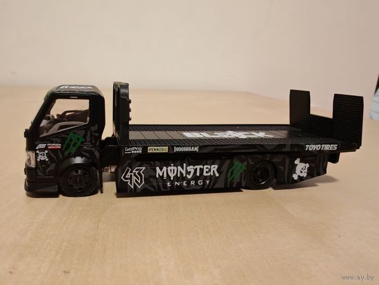 Micro Turbo 1/64 Custom Tow Truck #43 Ken Block