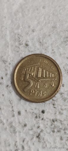 Испания 5 песет 1995